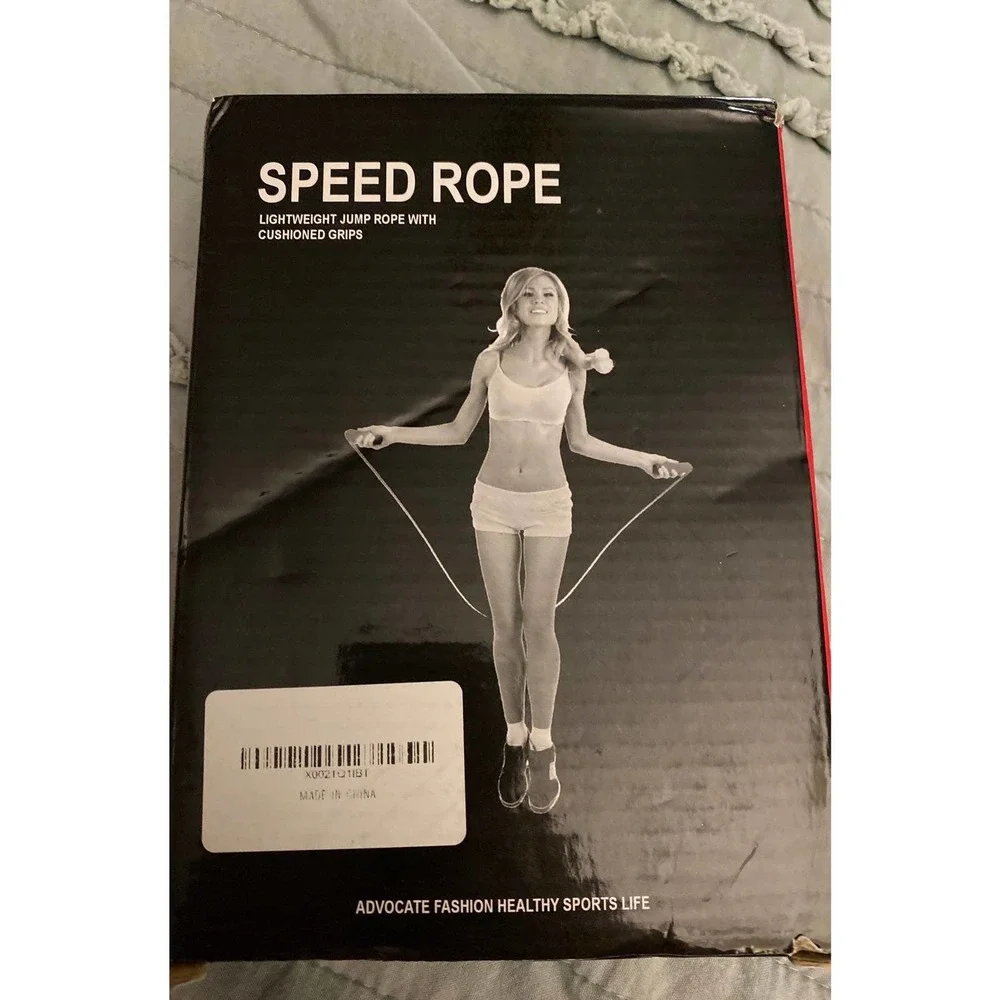 Speed Rope Jump Rope with cushioned grips - Picture 1 of 2